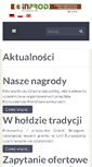Mobile Screenshot of inprod.pl